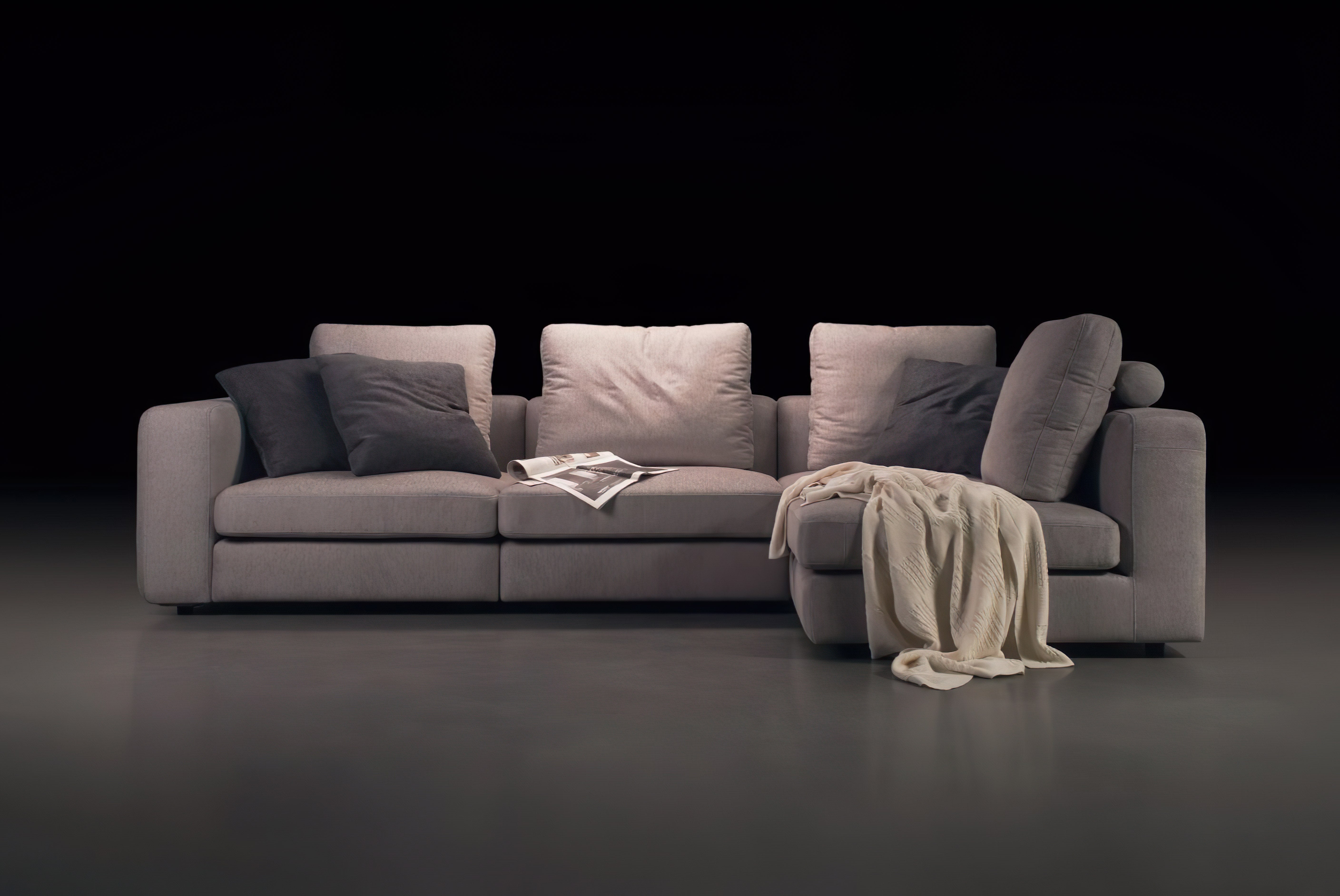 U-shaped sofa SOHO