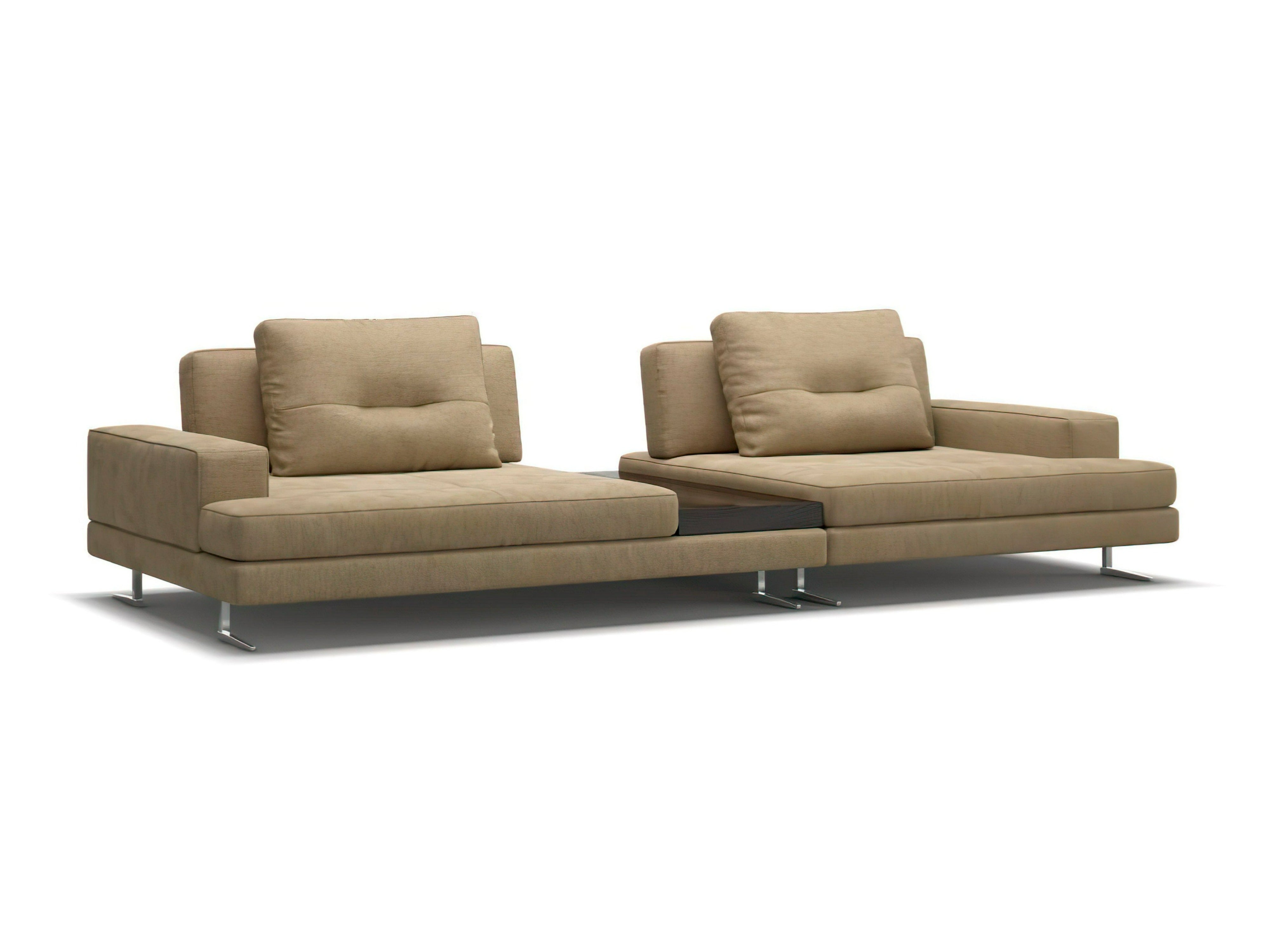 Double sofa with table ERMES Atlanta Beige