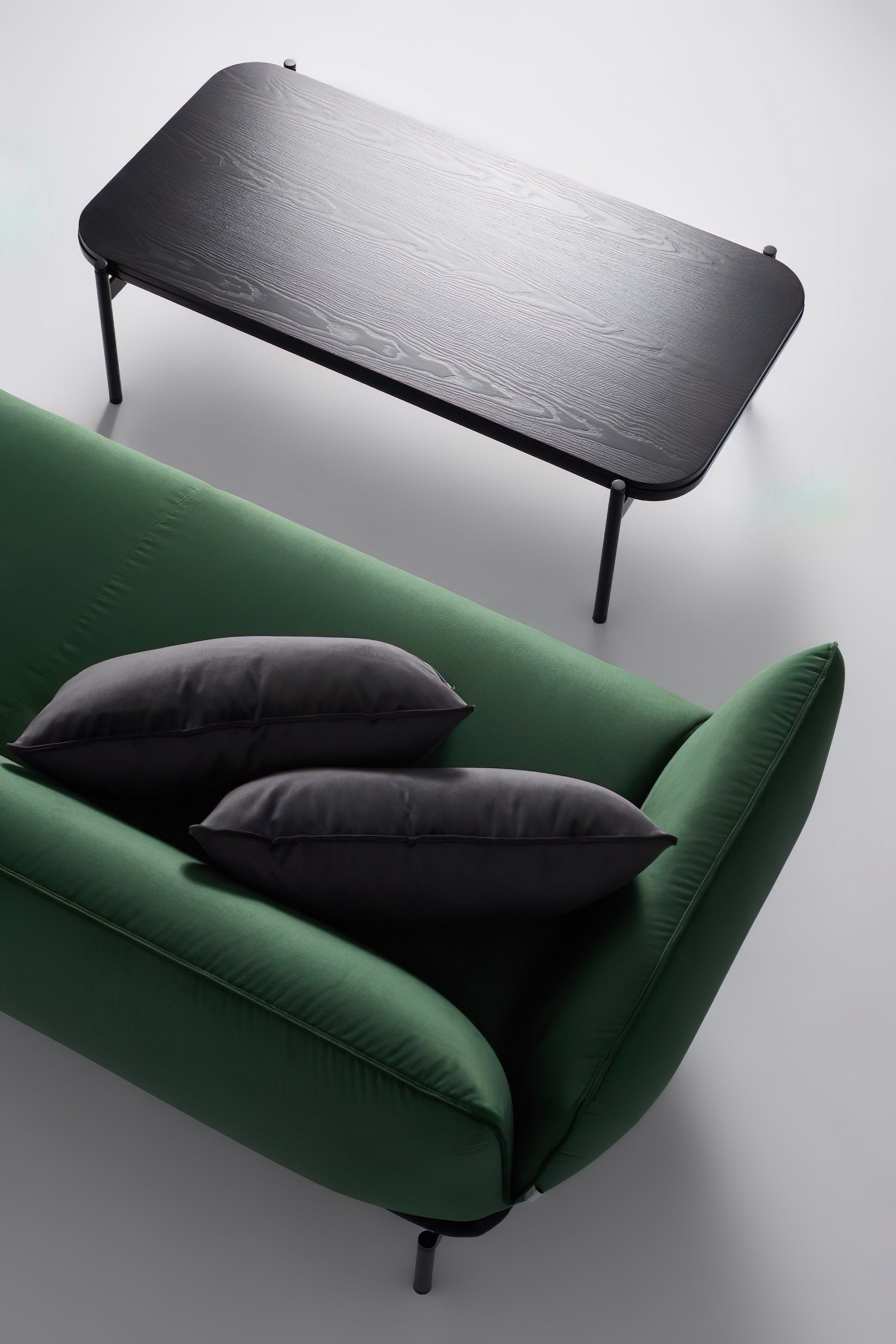 Chaise lounge with armrest LOTUS