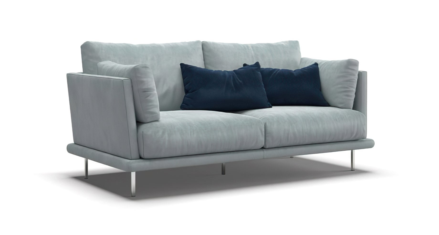 Double sofa ALFINOSA Paris Light-Blue