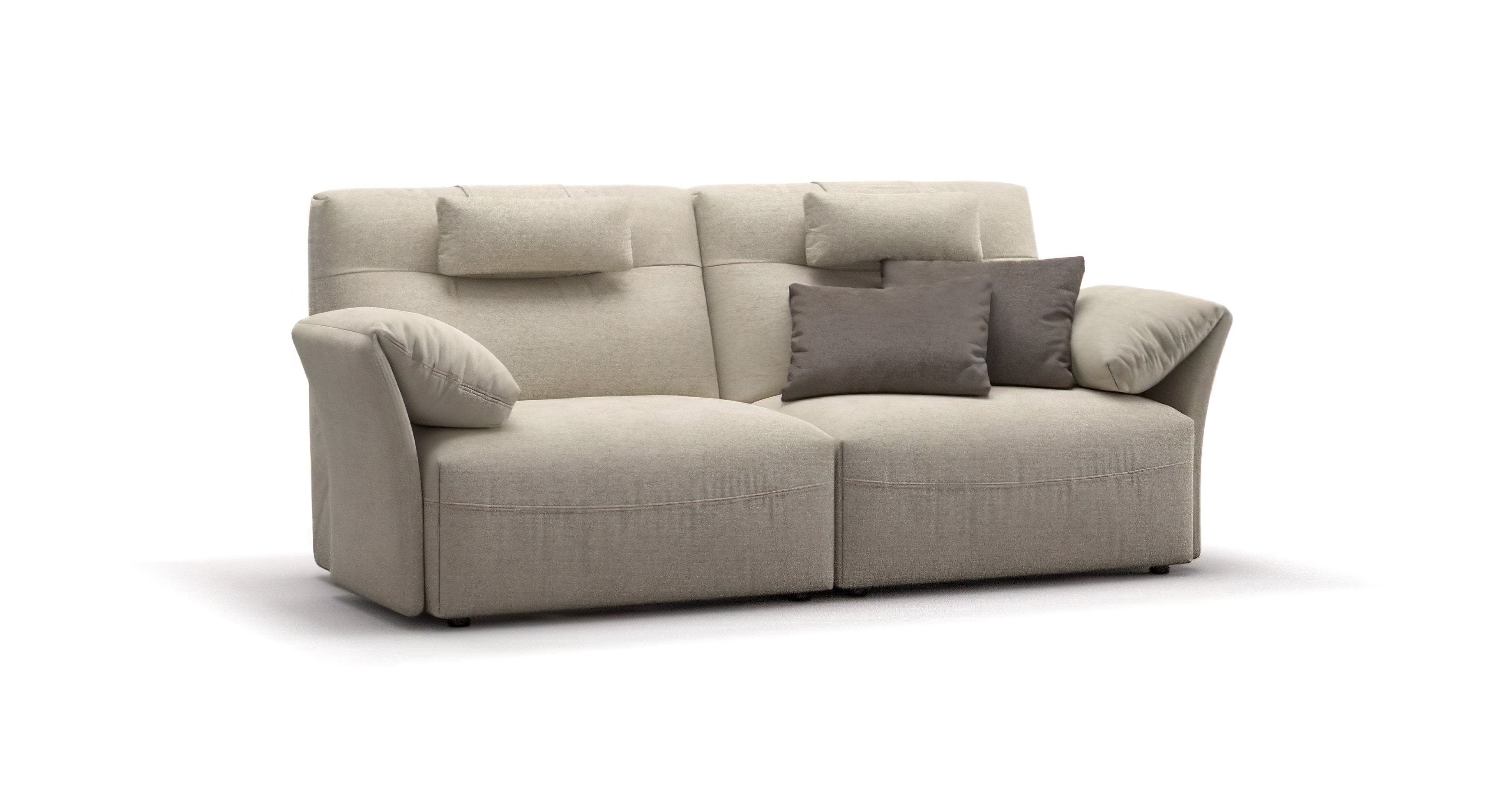 Two-seater sofa FIO Atlanta Ivory