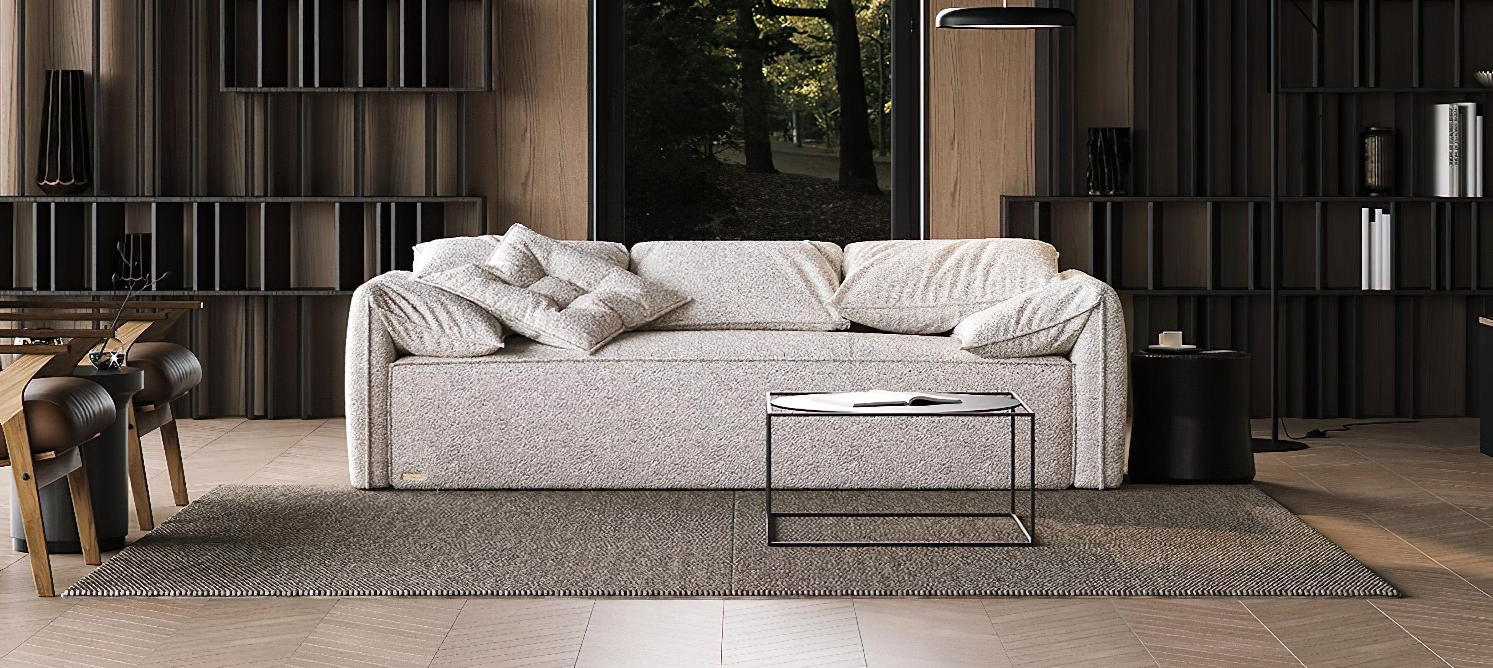 Straight sofa NOLAN Estetica Kolumbus 4