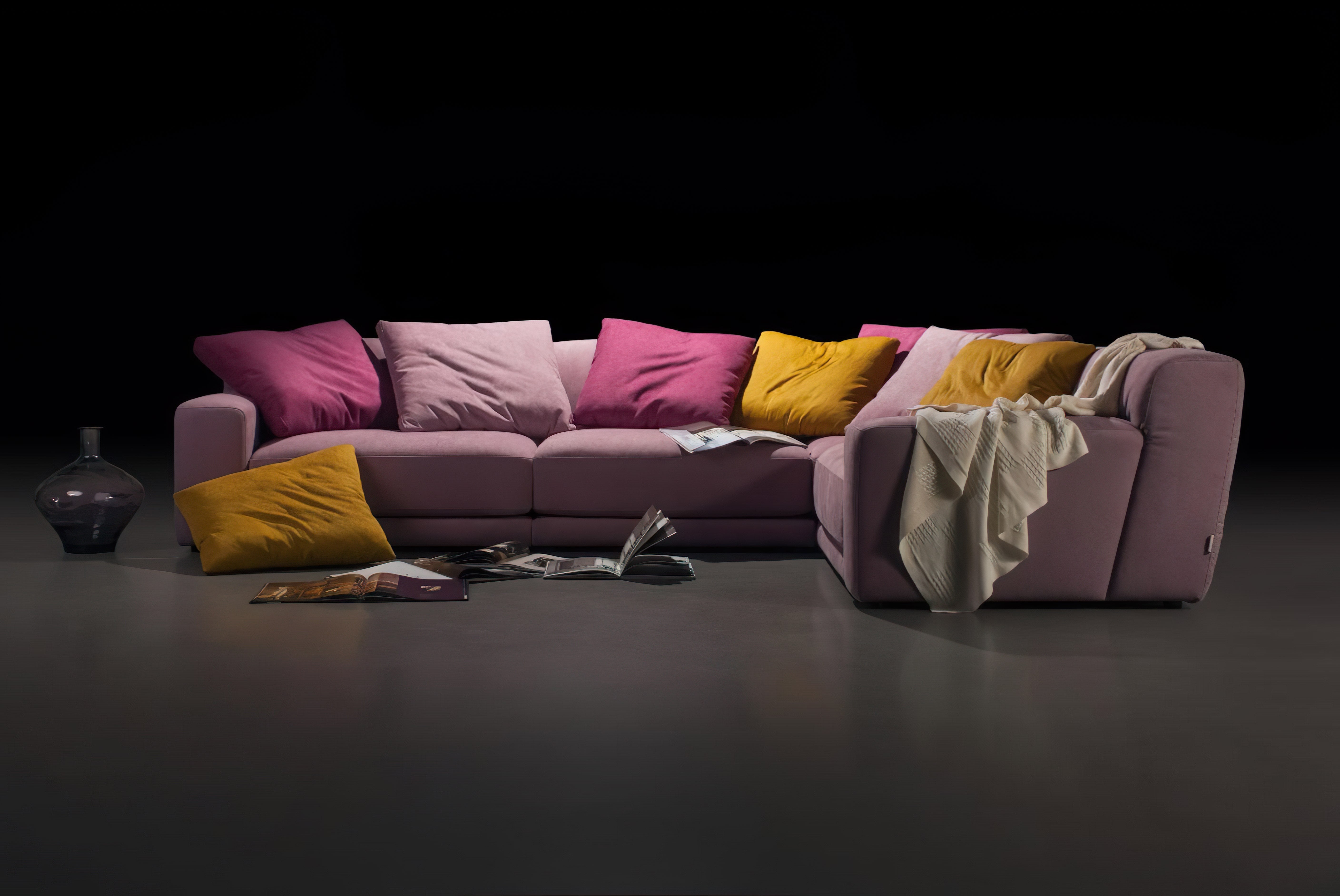 U-shaped sofa TUTTO