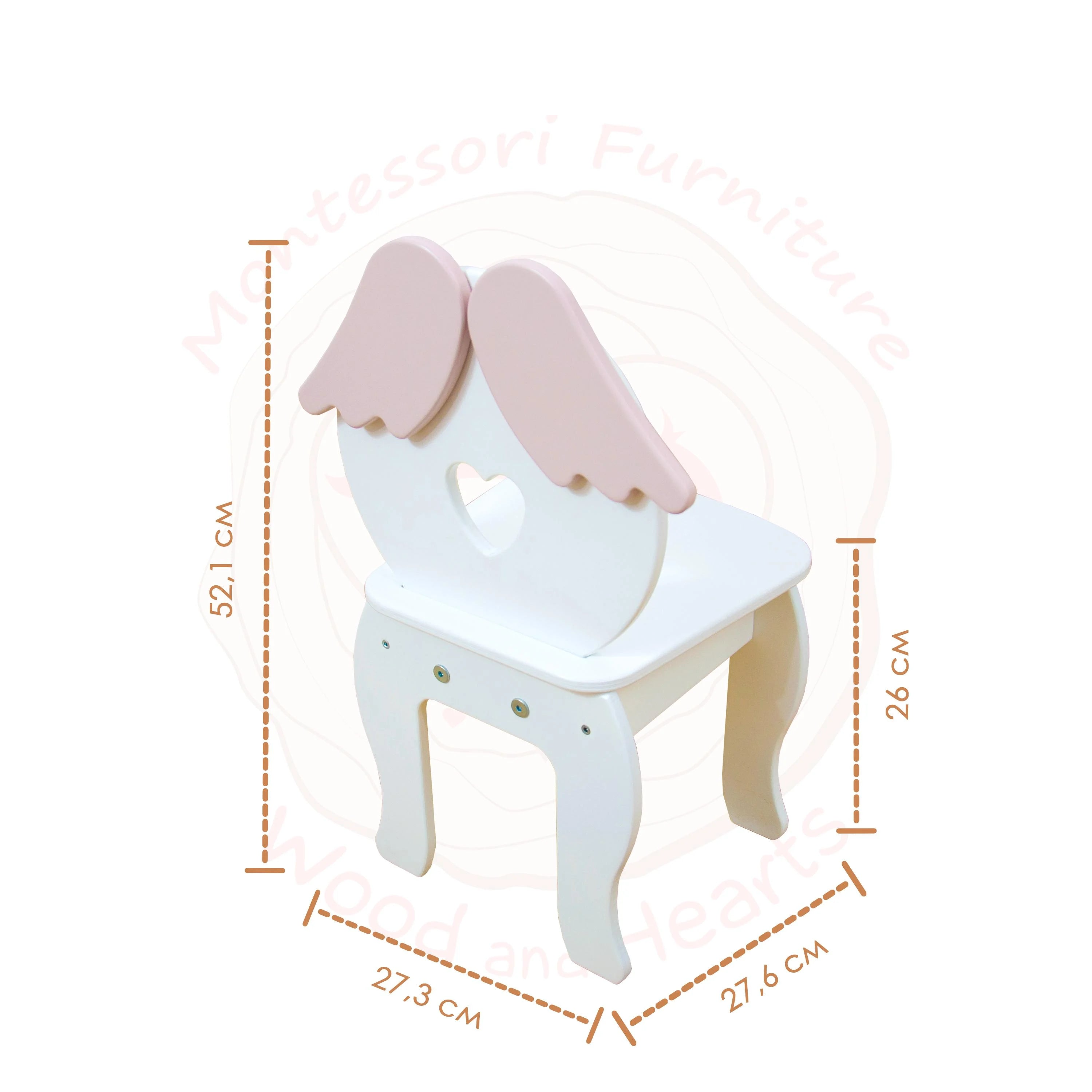 Стул детский Монтессори Ангел