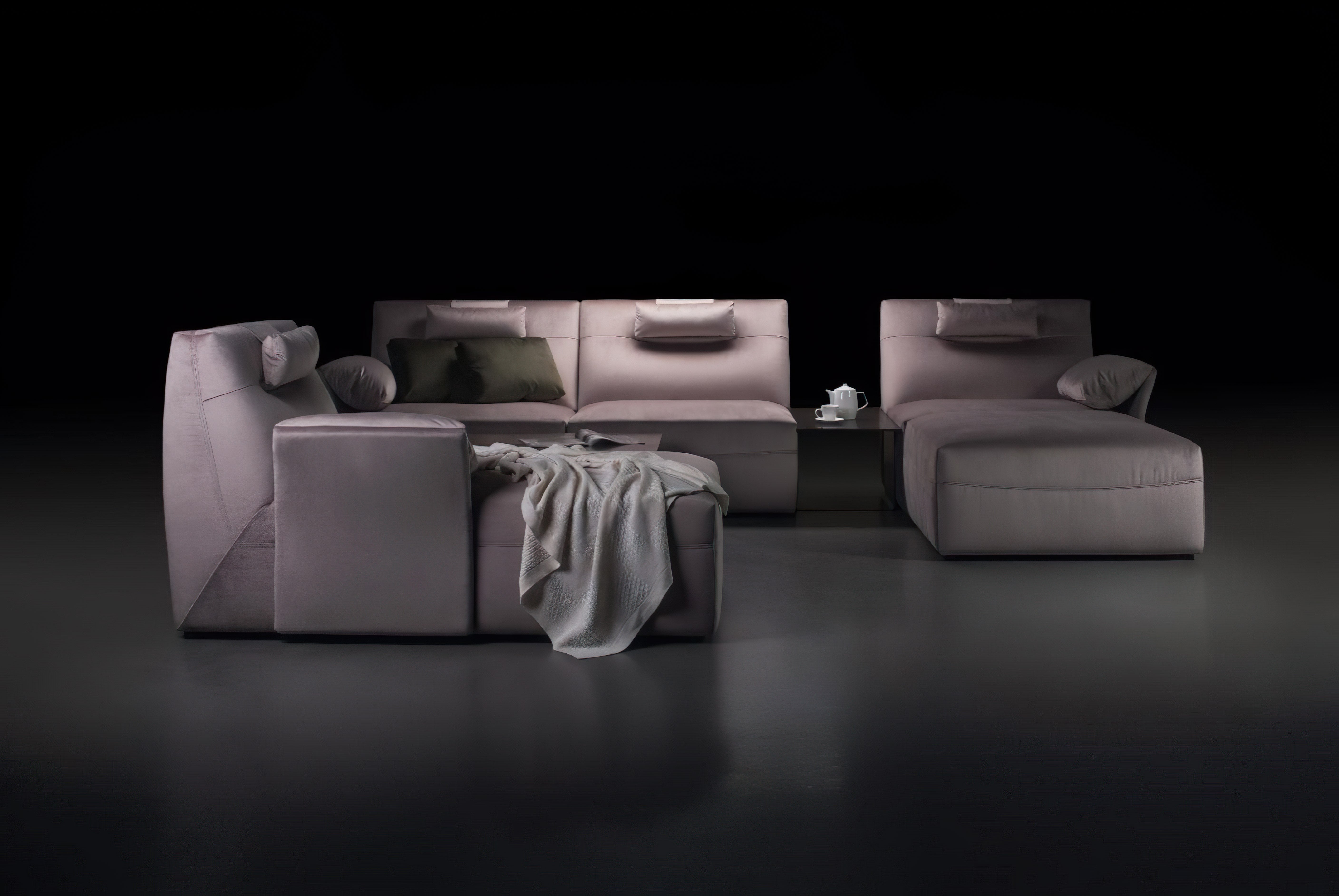 U-shaped sofa FIO