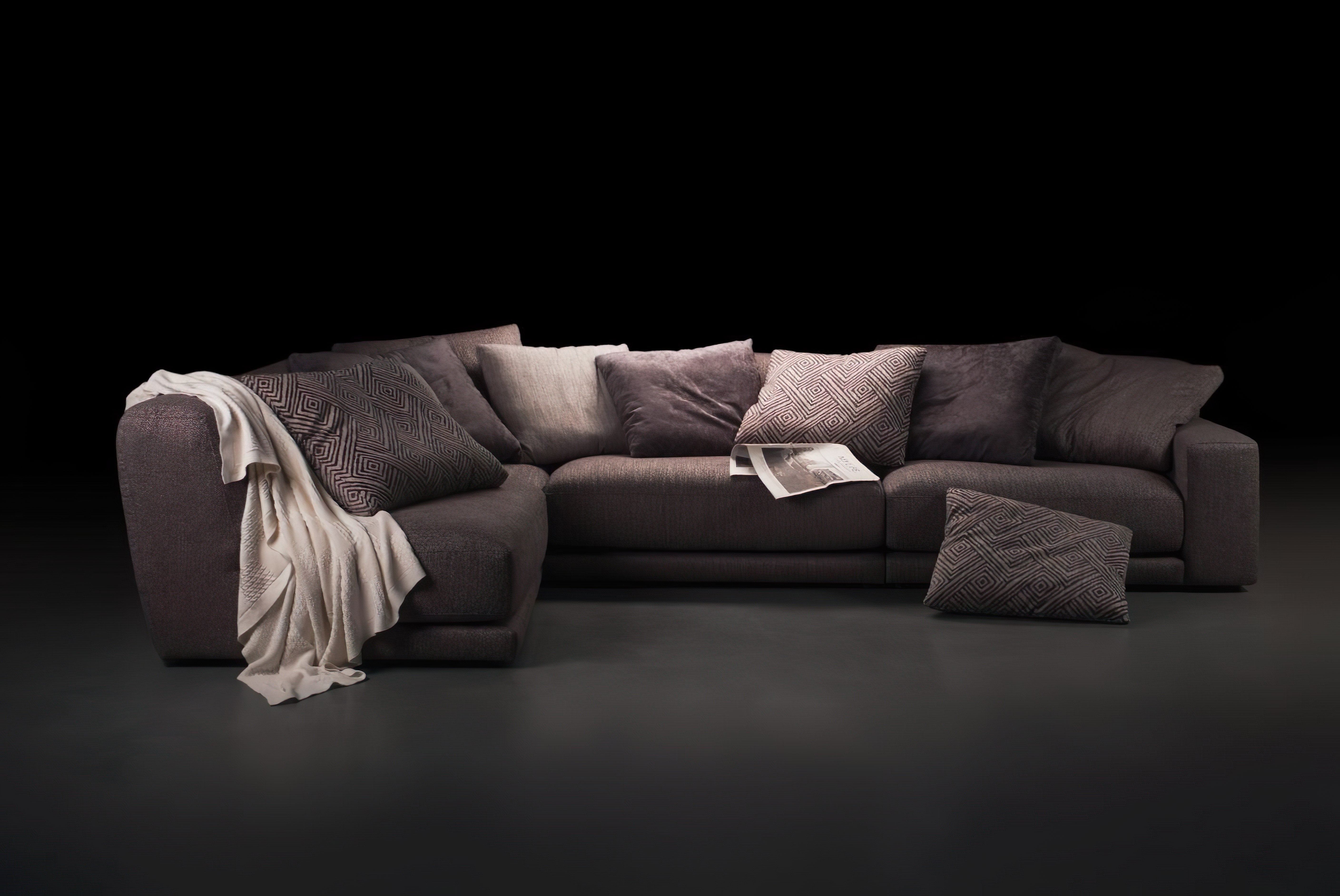 U-shaped sofa TUTTO