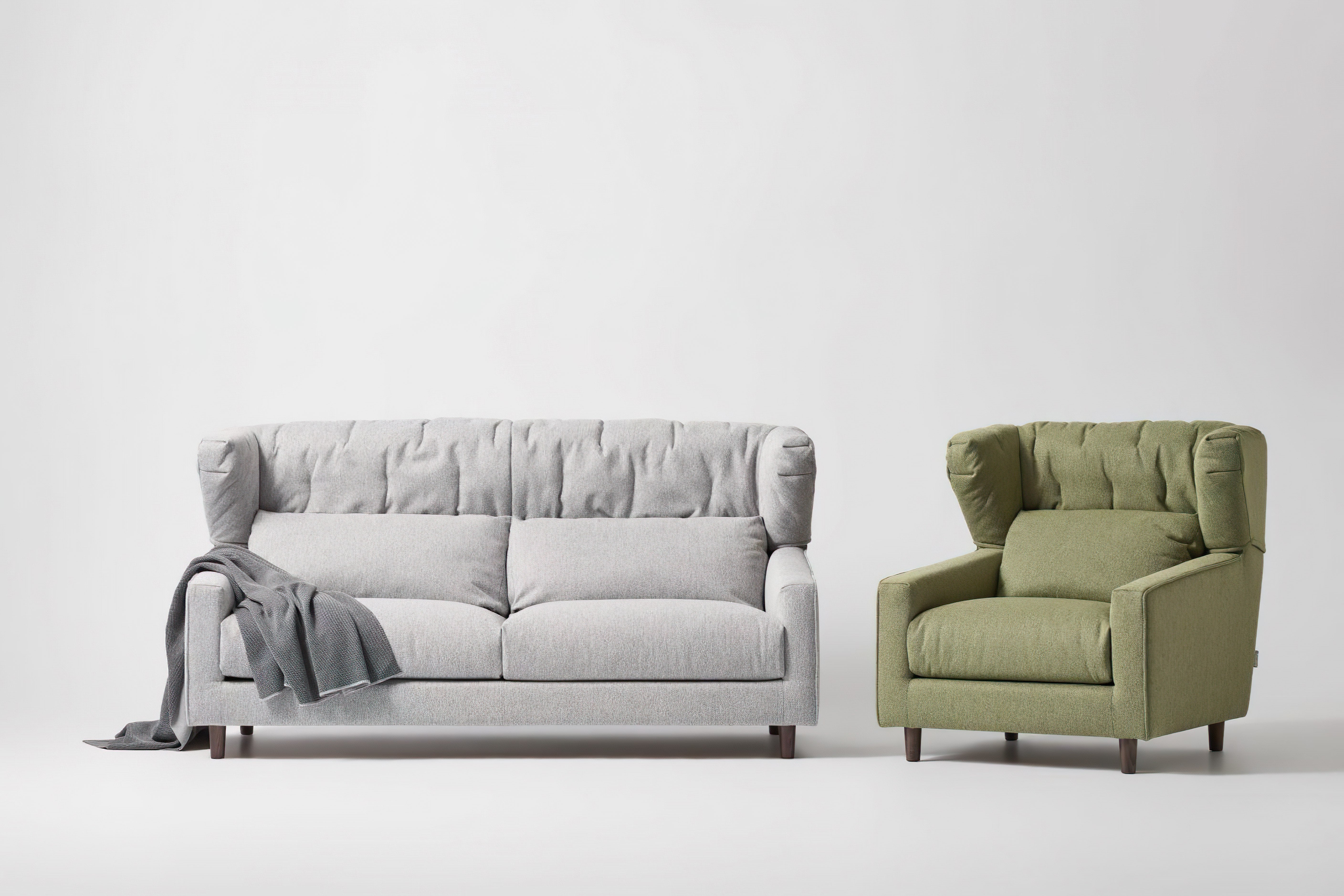 Double sofa MILTON Atlanta Grafit