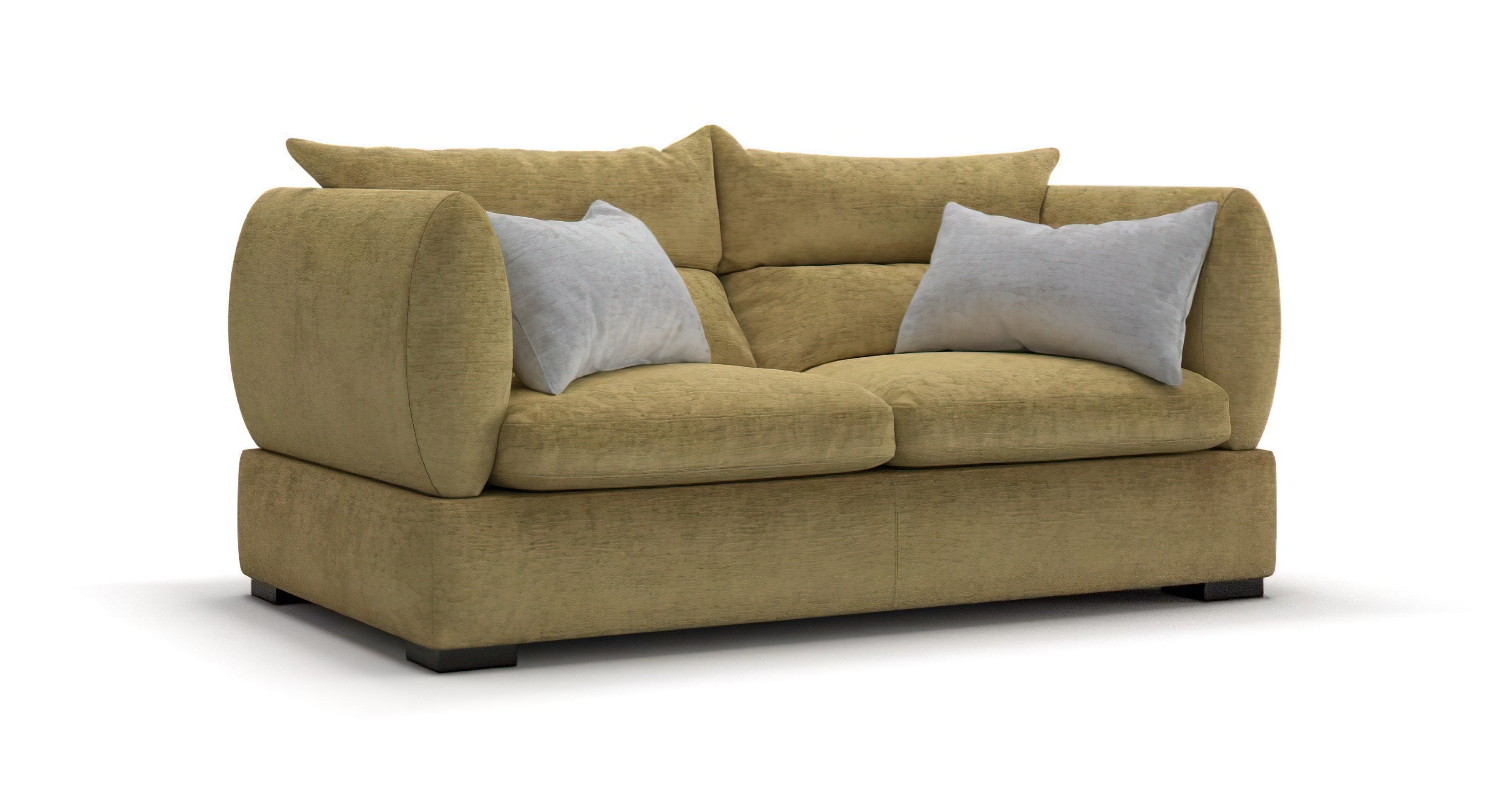 Double sofa PARMA Boston Yellow